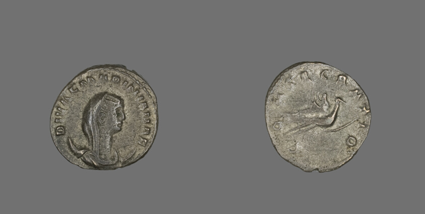 A work made of billon.
