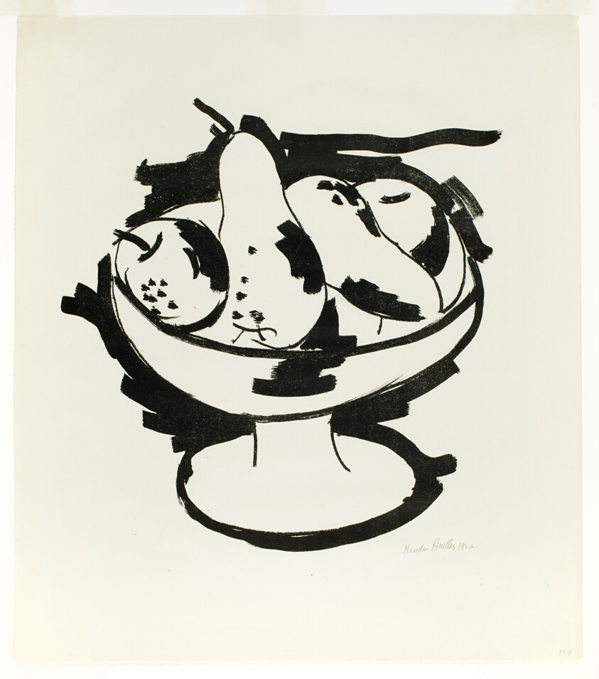 A work made of lithograph on white wove paper.