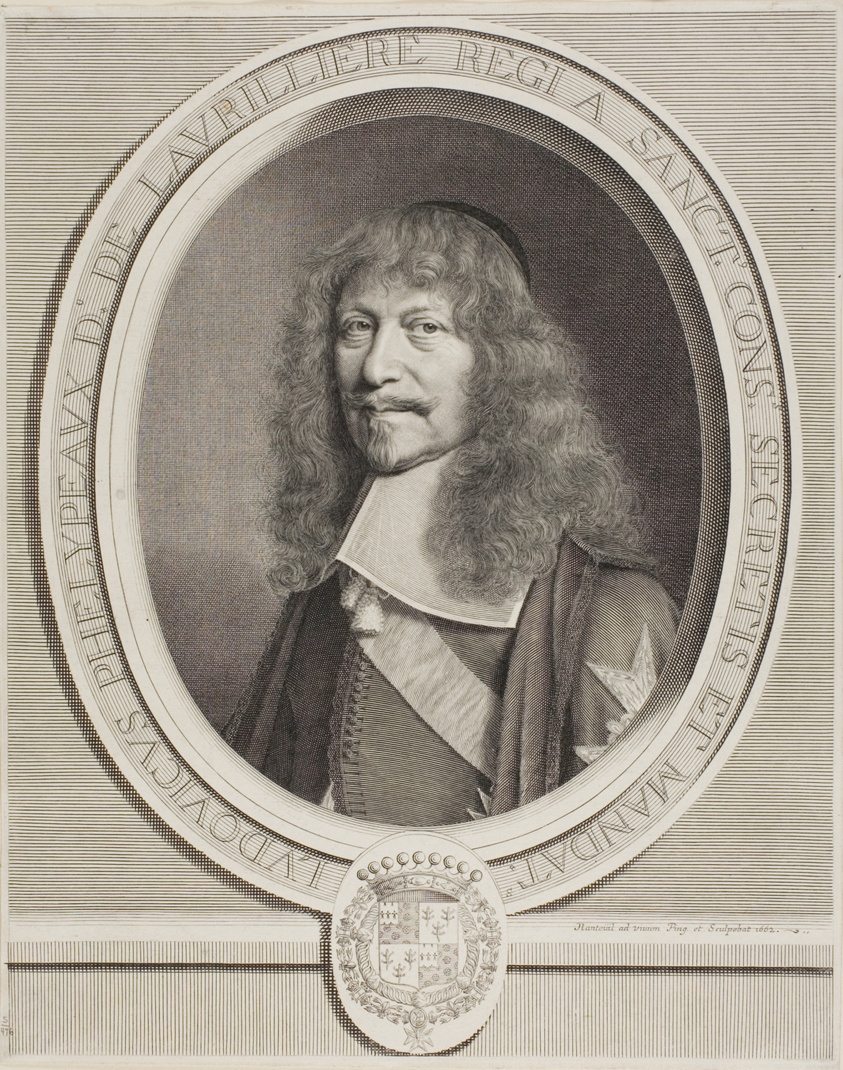 A work made of engraving in black on paper.