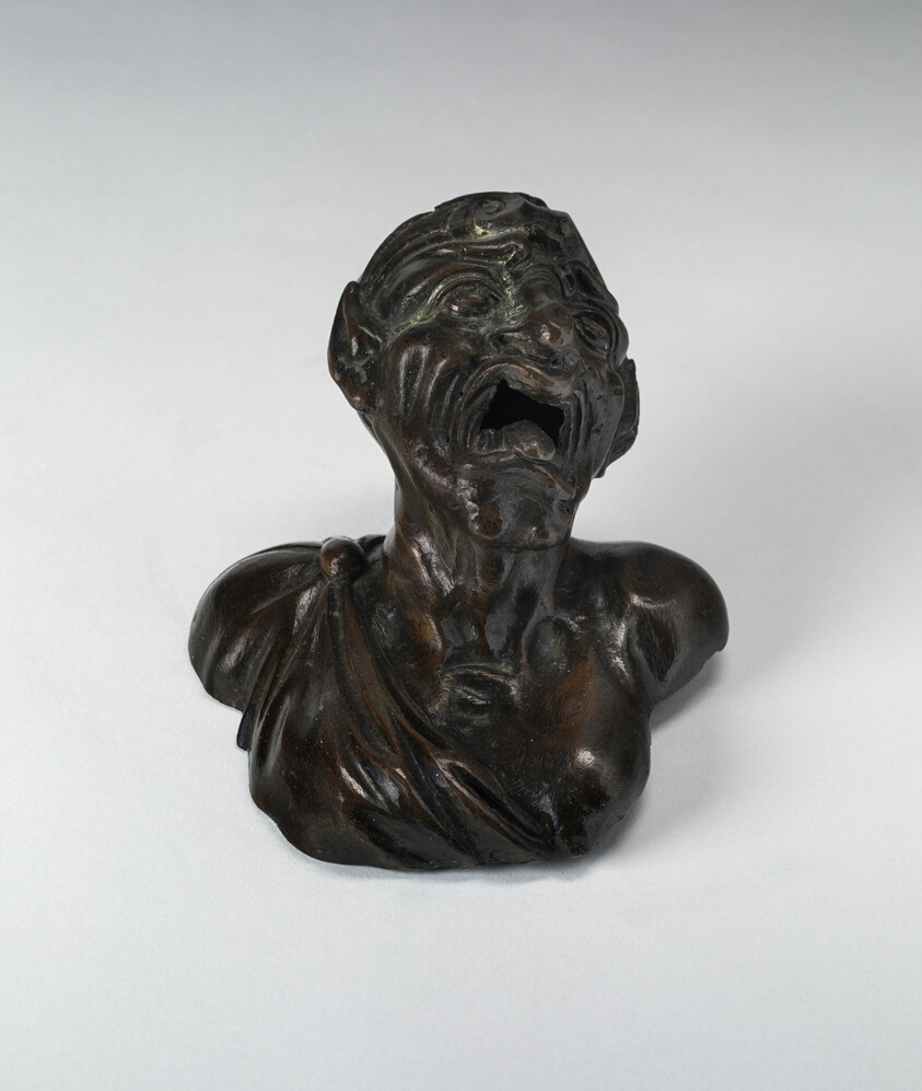 A work made of bronze.