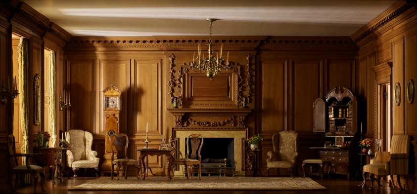 A work made of miniature room, mixed media.