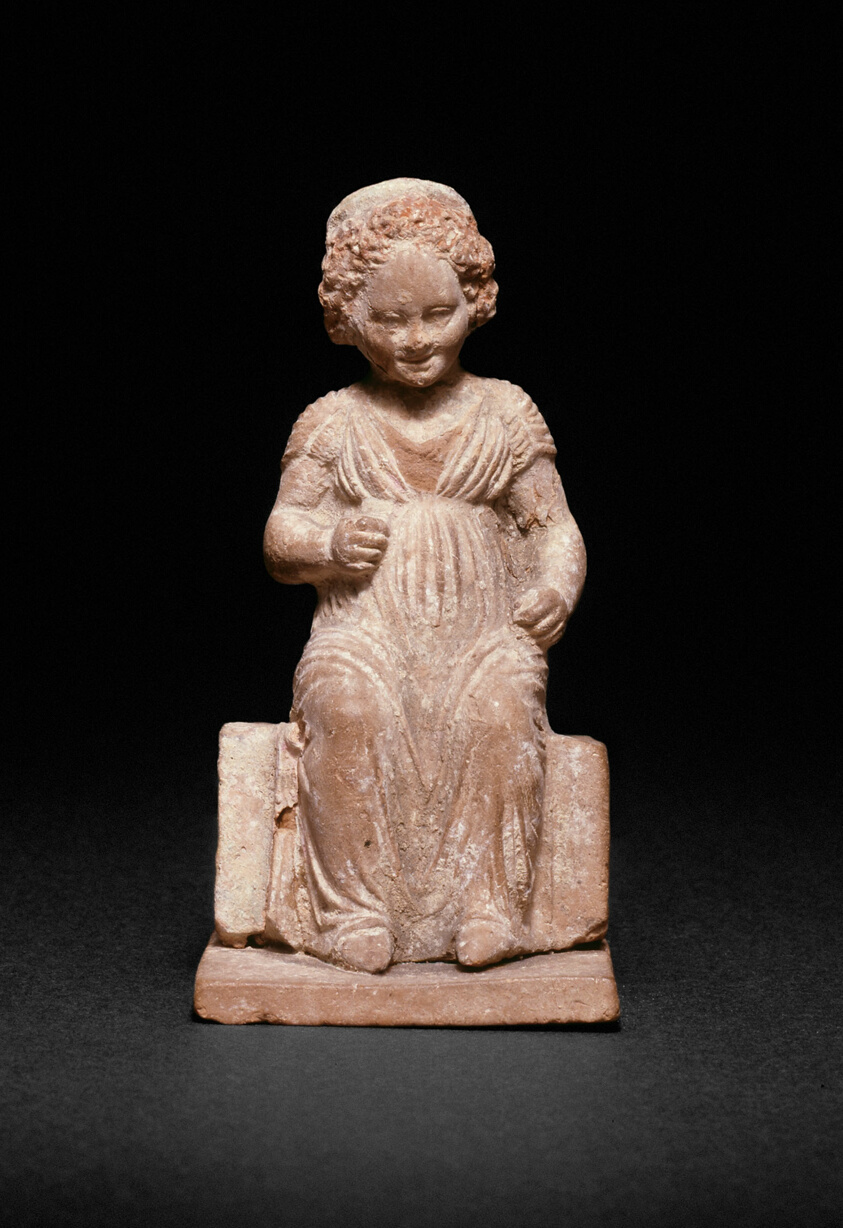 A work made of terracotta.