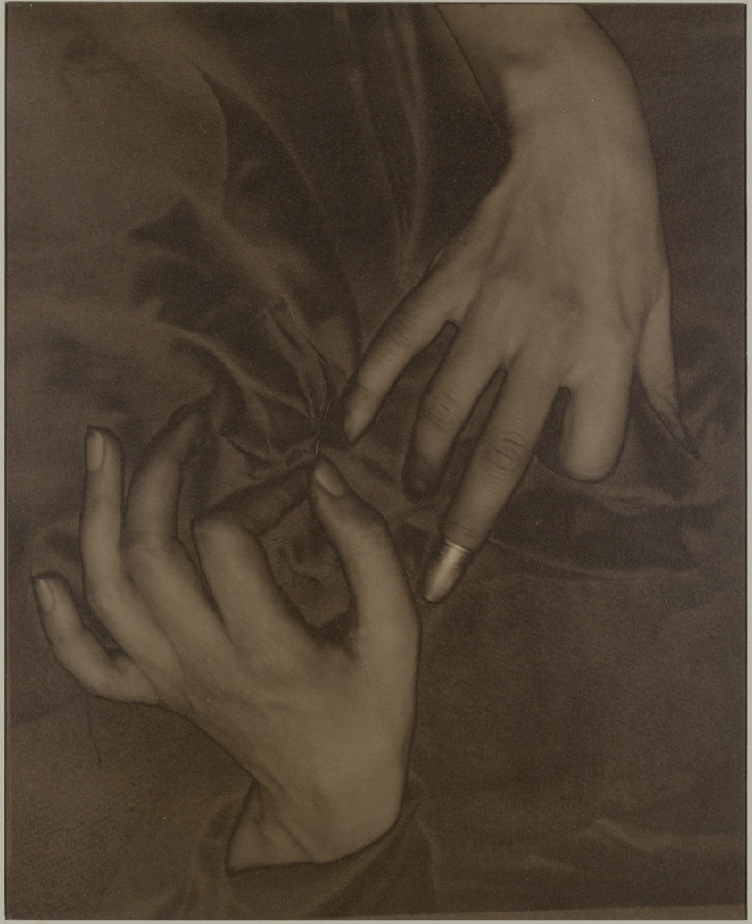 A work made of palladium print.