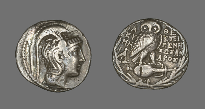A work made of silver.