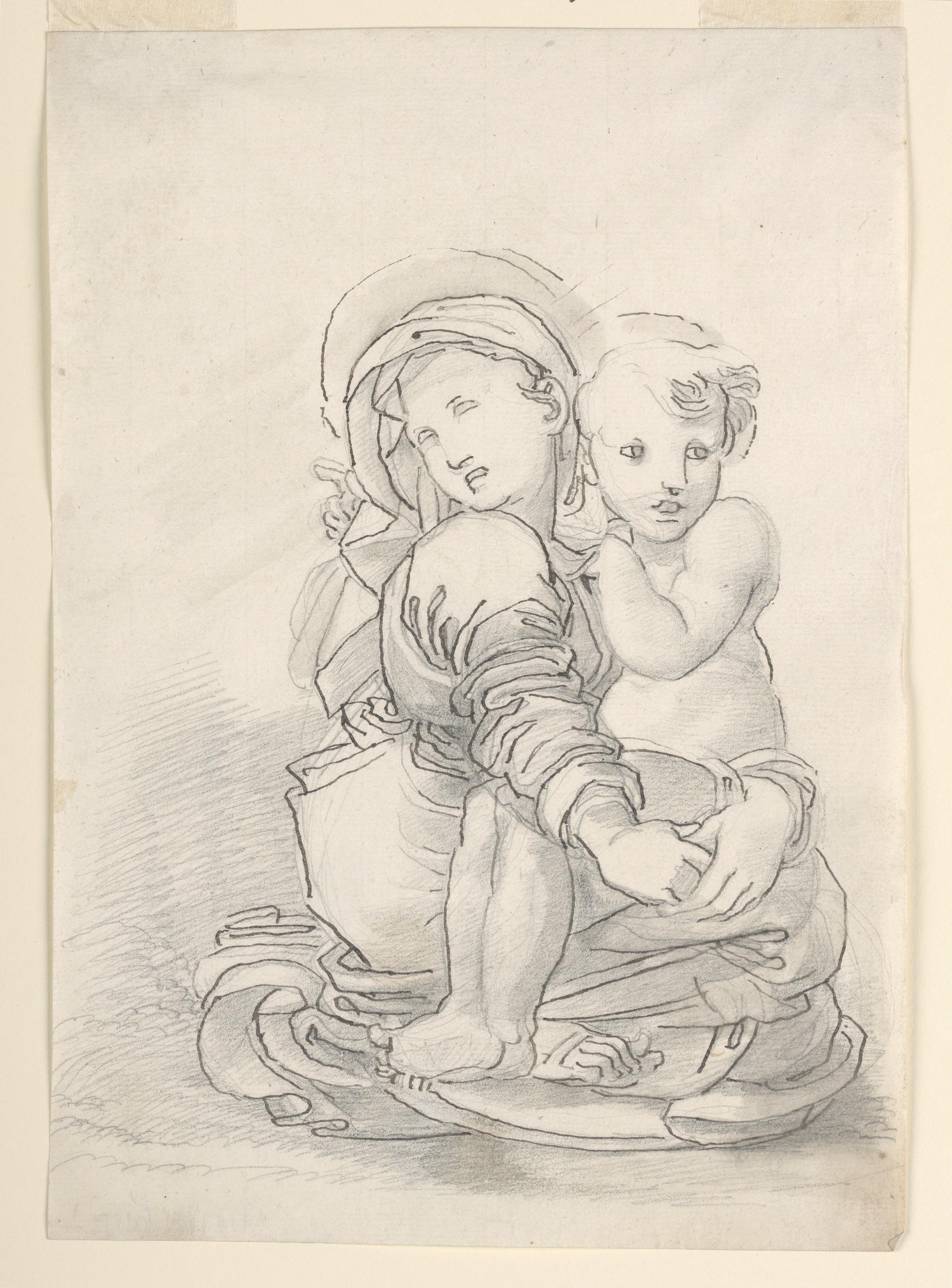 THE VIRGIN WITH THE CHILD