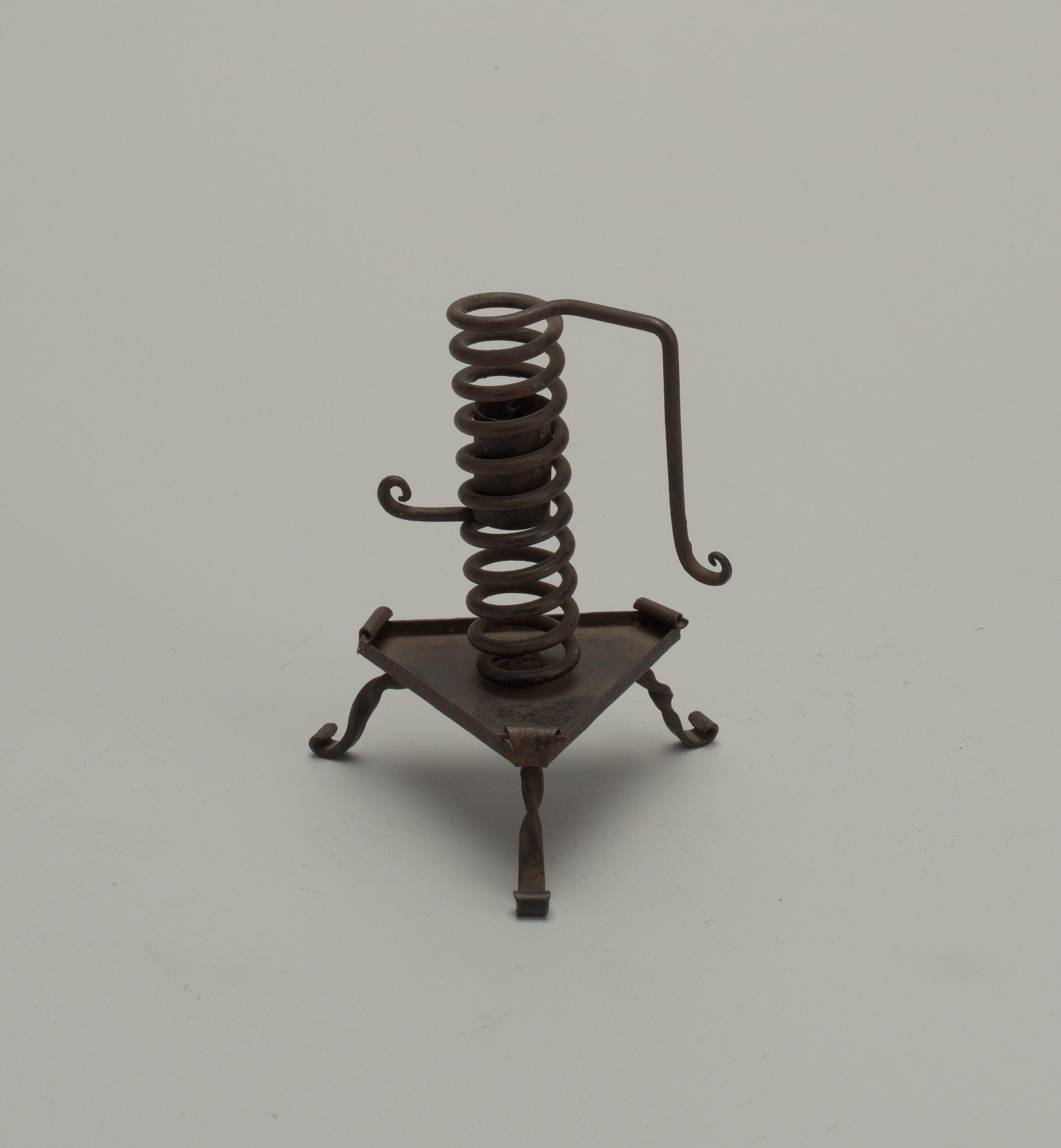 Candle holder — Candle holder. Wrought iron.
