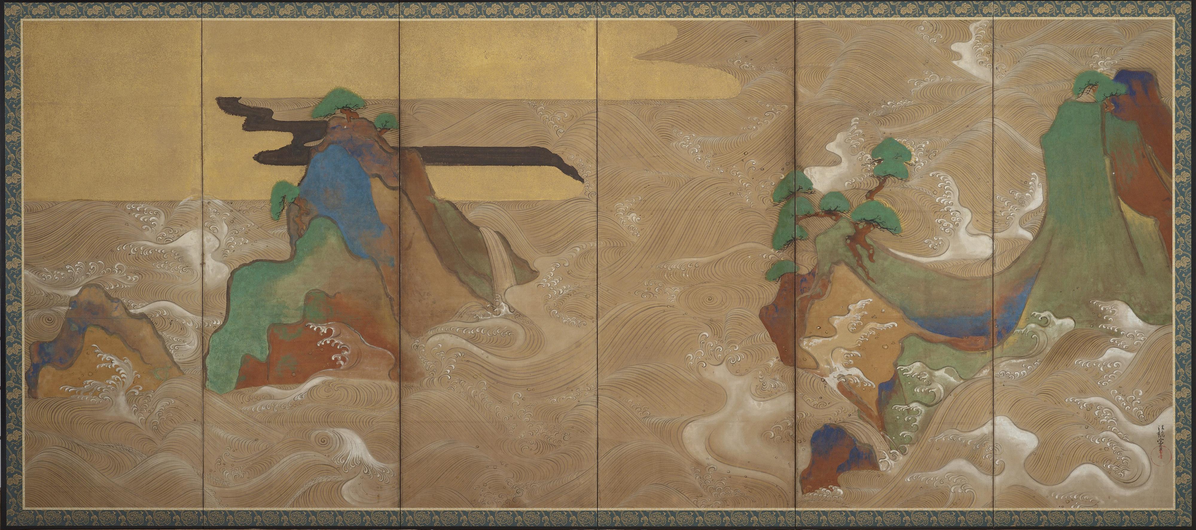 Screens (six-panel)