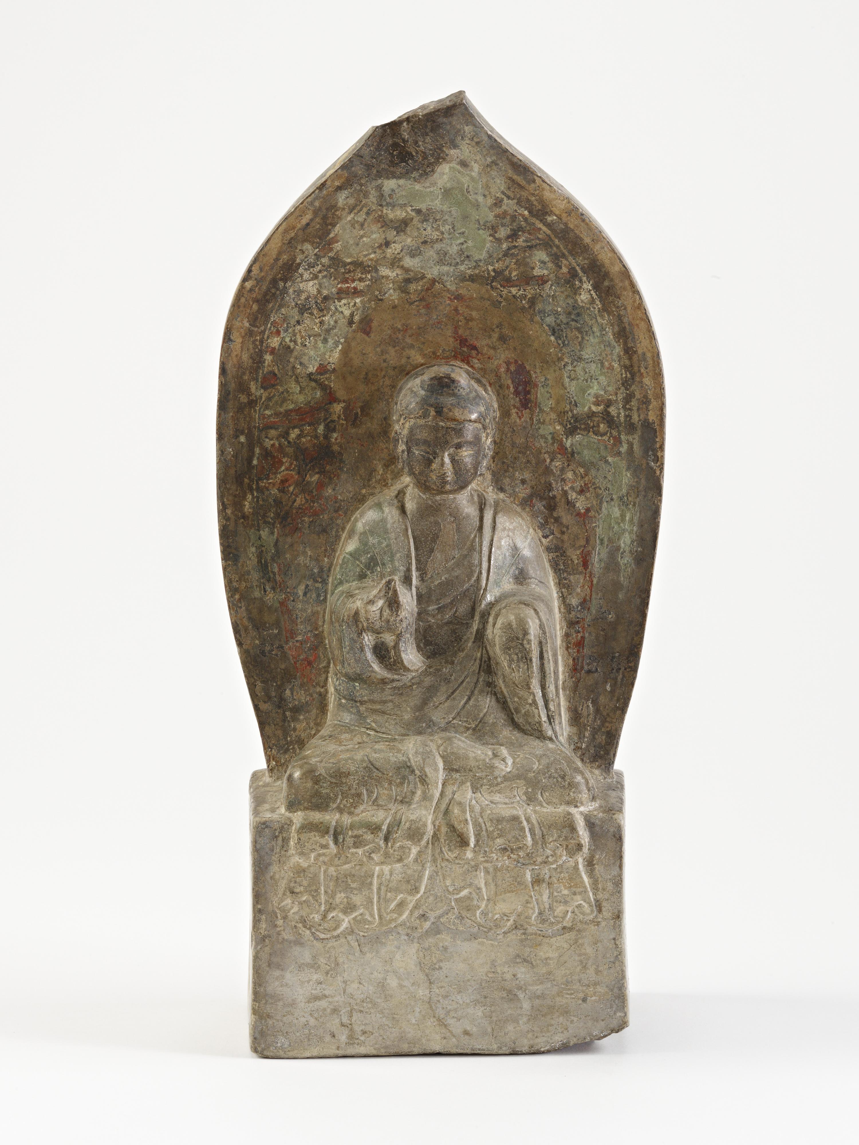 Buddhist stele